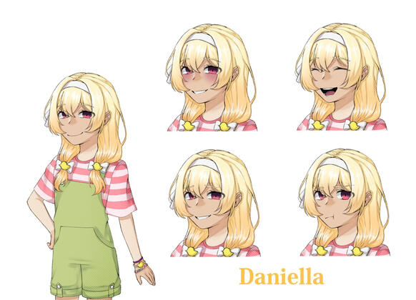 Old sprite of Daniella (OC)