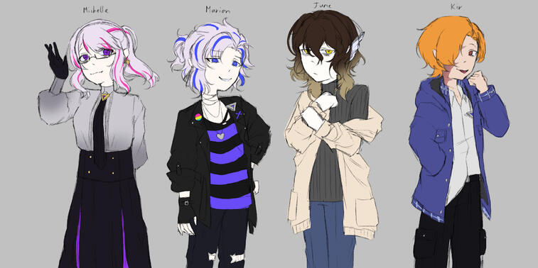 FHSO character designs